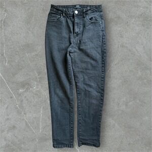 COTTON ON Jeans Stretch Womens Size 8 Black Washed Denim High‎ Rise Waist